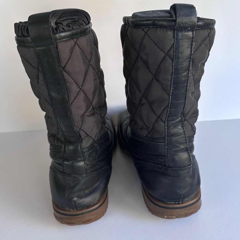 Coach Womens SAMARA Anline Black Quilted All Weather Winter SnowBoots Shoe 8B - Picture 4 of 7